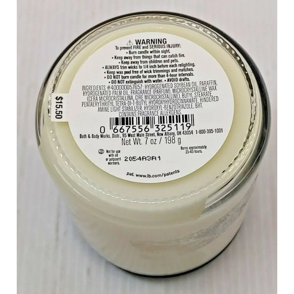 Bath & Body Works Butterfly Scented Single Wick Candle